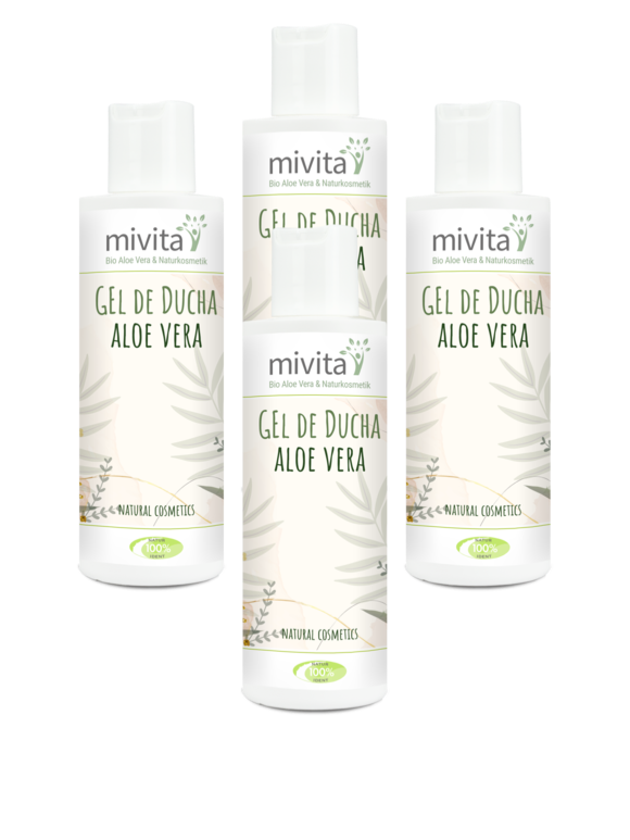 Aloe Vera Duschgel Vorratsset 3+1 gratis